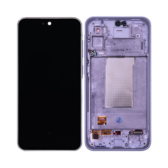 Touch+Display+Frame Samsung Galaxy A36 5G/A366 Service Pack White/Silver